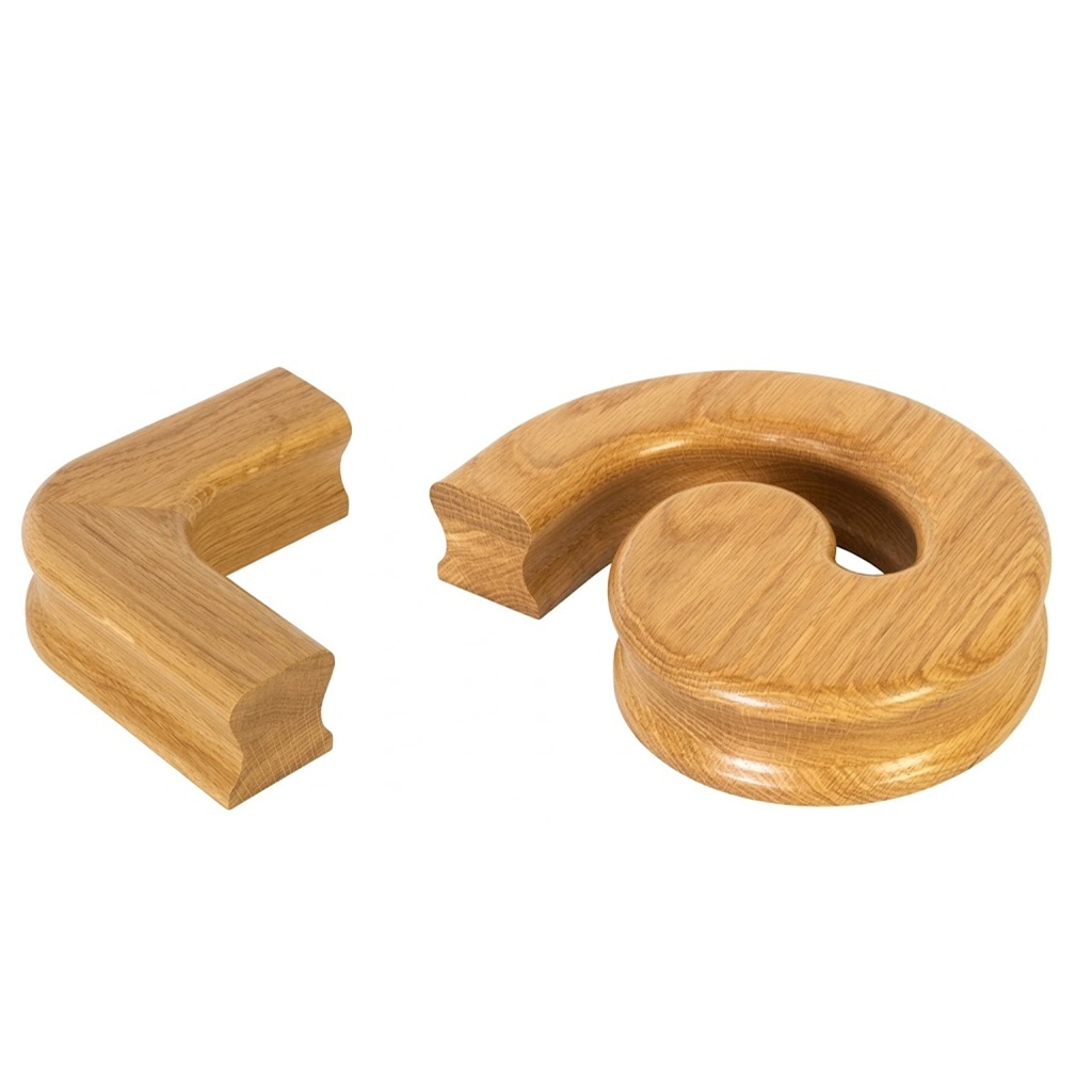 Oak Handrail Fittings